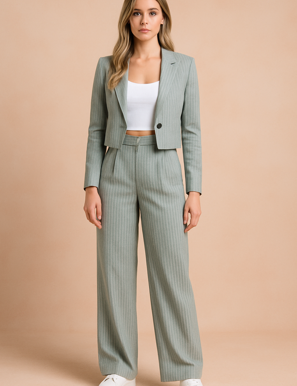 Tulum | Women's Two-Piece Striped Suit 2